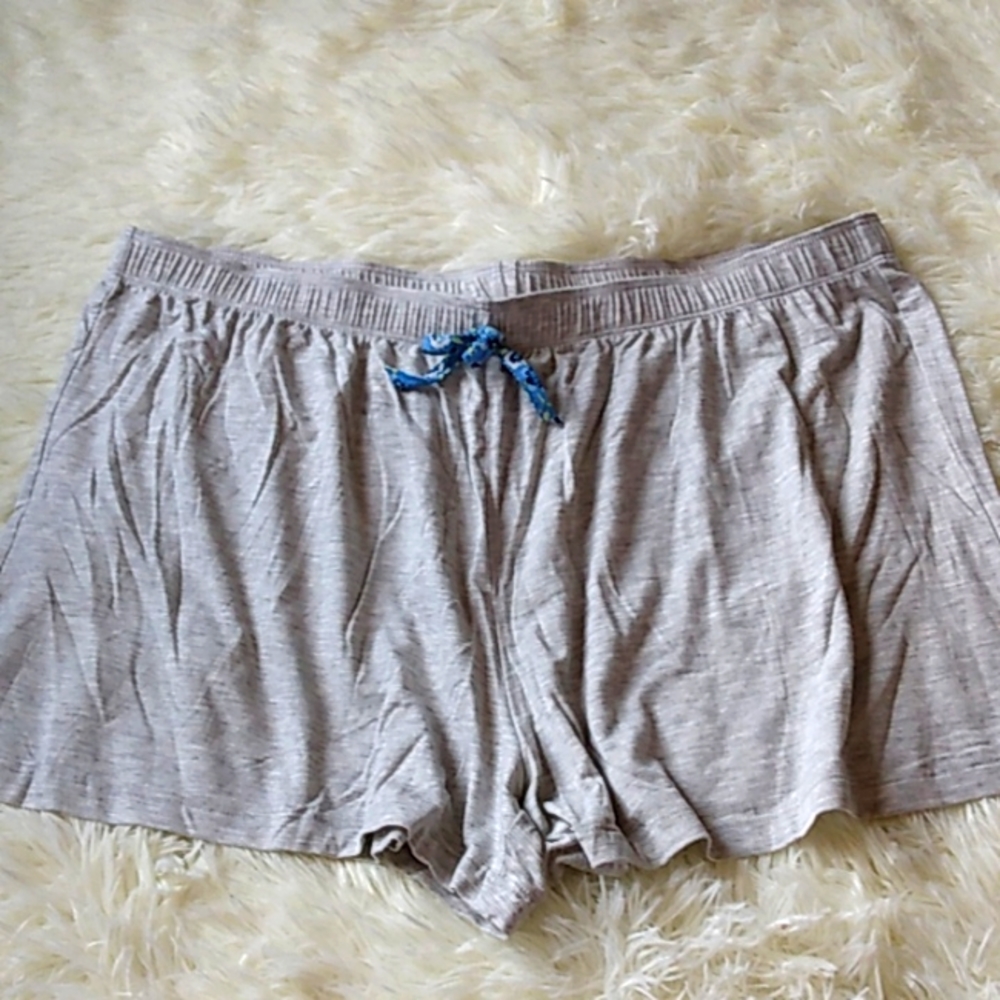 Grey sleepwear shorts
